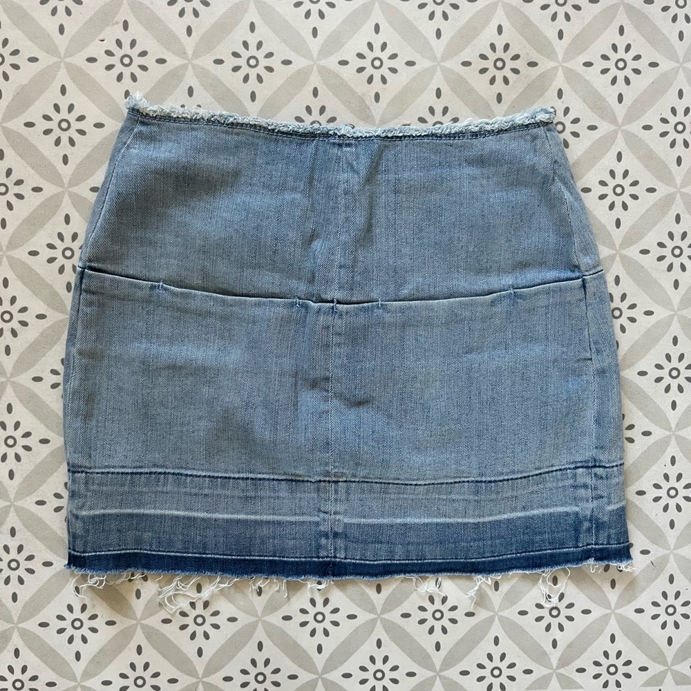 Denim mini skirt size 26